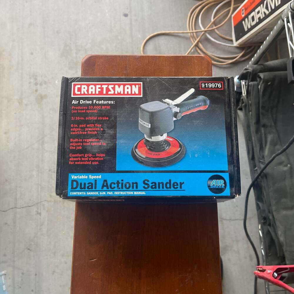 Craftsman 9-19976 Variable Speed 6-in. Dual Action Air Sander